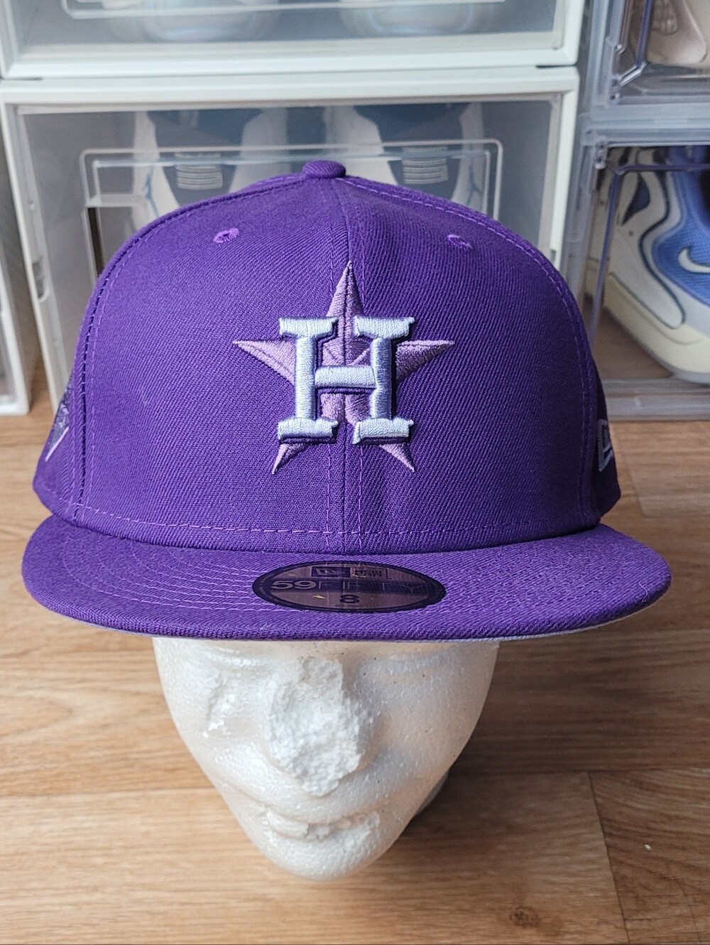 Houston Astros Purple New Era 59FIFTY Fitted Hat